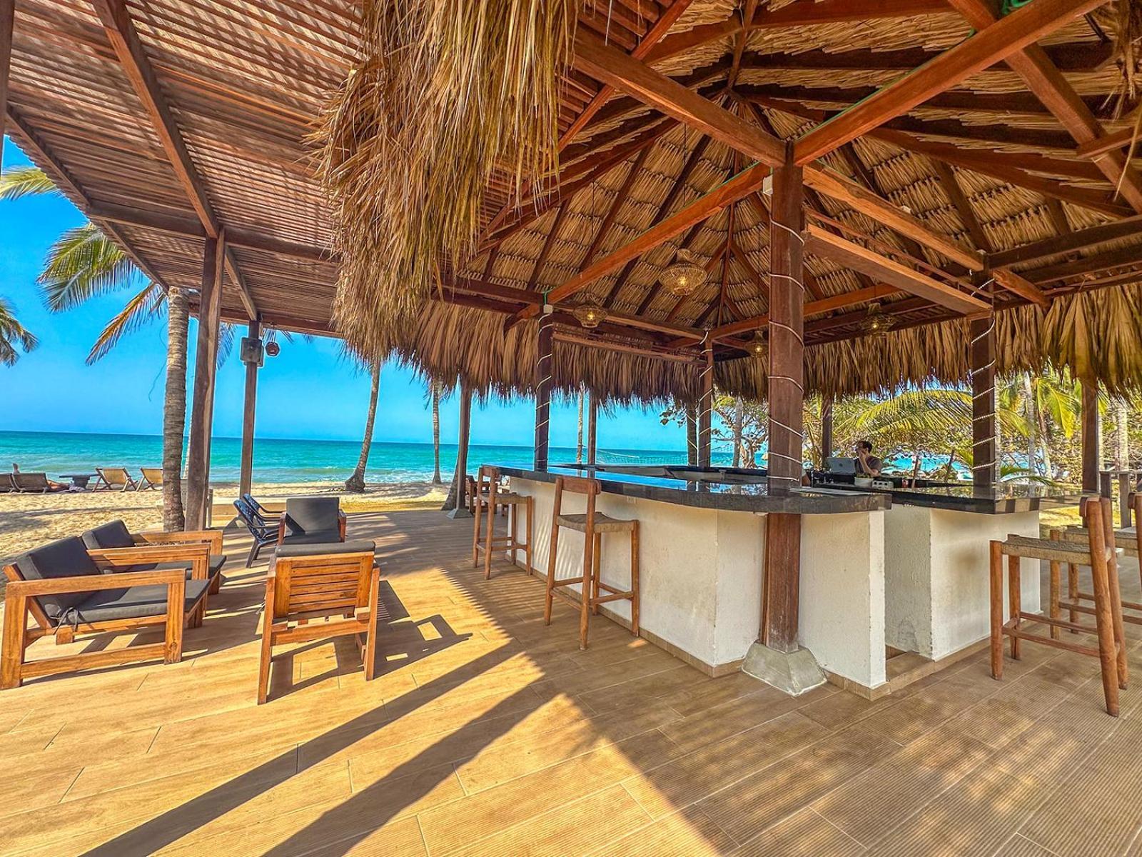 Huku Beach Hostel Palomino Bagian luar foto