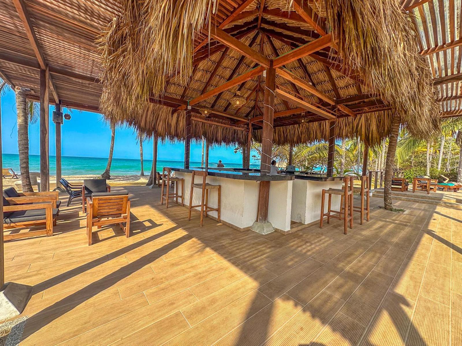Huku Beach Hostel Palomino Bagian luar foto