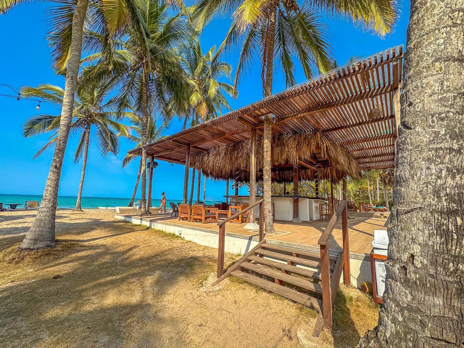 Huku Beach Hostel Palomino Bagian luar foto