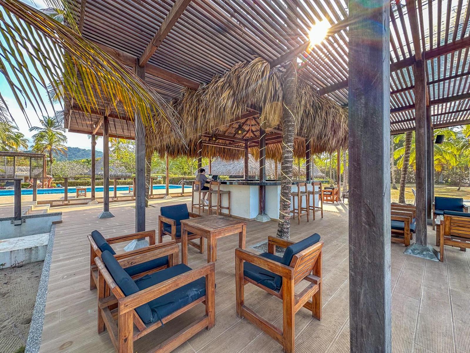 Huku Beach Hostel Palomino Bagian luar foto